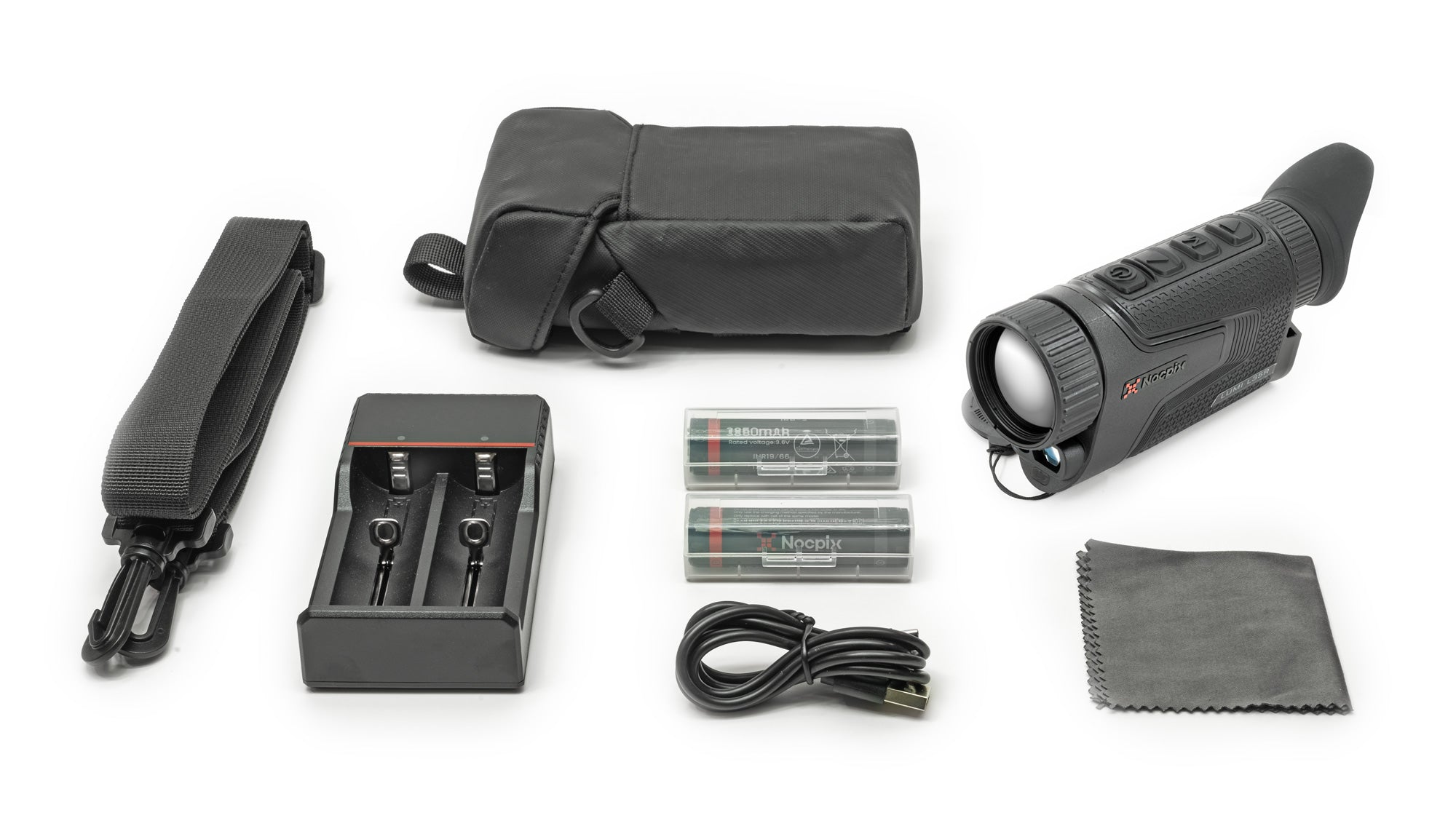 LUMI L35R Rangefinding Compact Thermal Monocular 4X 384x288 35 mm LRF